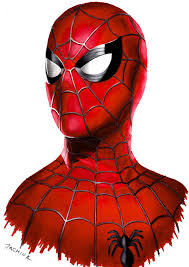 Draw curved lines running over the entire face. How To Draw Spiderman Face Easy Learn How To Draw