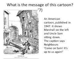 A 2017 poll by the associated press found an astoundingly high 82 percent of america say they think wealthy people have too much power and influence in washington. Causes Of The Cold War Tension What Is The Message Of This Cartoon 7 An American Cartoon Published In It Shows Marshall On The Left And Uncle Ppt Download