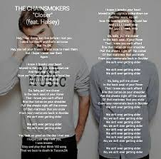My Heart Will Go On текст песни на русском The Chainsmoker Closer I Love The Song Closer Chainsmokers Lyrics Chainsmokers Me Too Lyrics