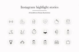 I've taken the time out to design covers and put them up. Instagram Fitness Story Highlights Icons Covers 386001 Instagram Design Bundles