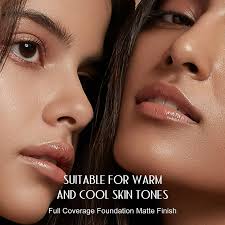 6 Color Foundation Concealer Mark Wheat Color Beauty Repairing Foundation  Long Acting Smooth Foundation 30ml Beard Stuff under 5 Face Blur Stick ...