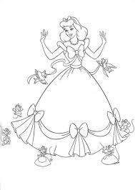 Assepoester, doornroosje, sneeuwwitje, rapunzel… welke kleur ga jij haar jurk geven? Kleurplaat Assepoester Assepoesters Jurk Is Af Kleurplaten Boek Bladzijden Kleuren Assepoester