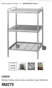 Maybe you would like to learn more about one of these? Ikea Stainless Steel Kitchen Trolley Kitchen Appliances On Carousell