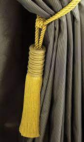 Kediri Tie Backs From Osborne And Little Pingentes De Cortina Cozinha Com Janela Cortinas Decorativas