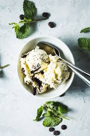 Please eat the ice cream within 4 days as it contains raw egg yolk. Decadent Mint Chocolate Chip Ice Cream Recipe