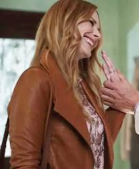 Melinda Monroe Virgin River Brown Leather Jacket