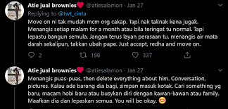 Saya senyum menunggu reaksi maryam seterusnya. 7 Tahun Bercinta Akhirnya Terputus Azab Nak Move On Sampai 3 Tahun Lamanya Erin Sakura