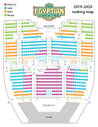 Seating Charts Opera Idaho