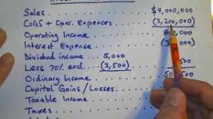 Make sure you share the video. Lec 5 Corporate Income Tax Example 1 Youtube