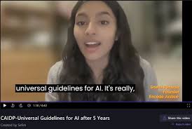 Universal Guidelines for AI