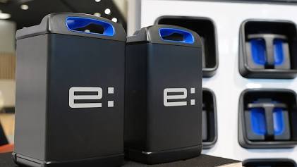 共通規格バッテリー「Honda Mobile Power Pack e:」（AI 生成）