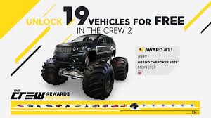 With no cheat no farm just playing normaly.wai. The Crew 2 On Twitter Complete The Scrap Salvager Award By Building A Hidden Car From Wreck Parts In The Crew And Unlock The Jeep Grand Cherokee Srt8 Monster Truck In Thecrew2