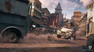Artwork Antananarivo Car Chase Uncharted 4 Naughty Dog Concept Art Concept Art World Game Concept Art