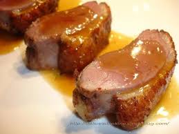 Roti De Magret De Canard Sauce Aux Agrumes Les Delices D Helene Magret De Canard Canard Roti Les Delices D Helene