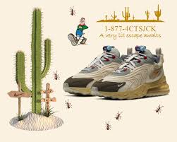 Price mit negotiation and with receipt from nike us 8,5: Nike Air Max 270 Travis Scott Cactus Jack Asphaltgold