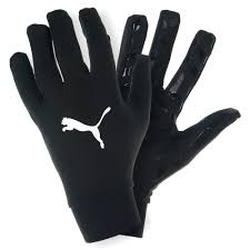 Details About Mens Youth Puma Field Player Gloves Full Finger Gloves Great Grip Football