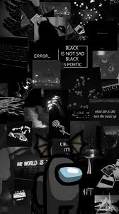 Among Us In 2020 Dark Wallpaper Iphone Black Aesthetic Wallpaper Aesthetic Iphone Wallpaper