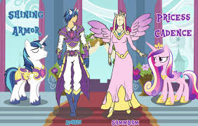 My Little Pony Wedding Of Princess Cadence And Shining Armor Cosplay Costumes For Princess Cadence Shining Armor My Little Pony Friendship My Little Pony Pony