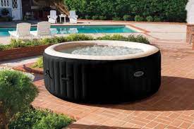 Intex Pure Spa 4 Person Portable Jet Bubble Deluxe Massage Hot Tub 28443e Inflatable Hot Tubs Portable Hot Tub Hot Tub