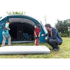 sisme yatak 2 kisilik 140 cm air basic quechua decathlon