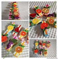 Prendedores Com Imas Frutinhas Variadas Sua Geladeira Ficara Muito Mais Charmosa Com Esses Imas Rs Paper Quilling Designs Quilling Designs Paper Quilling