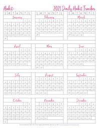 #freeprintables #freebie #habittracker #free #templates #bulletjournal Free Printable Habit Tracker Morning Motivated Mom