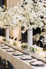 42 White Wedding Decoration Ideas Wedding Forward White Wedding Decorations White Wedding Theme White Wedding Flowers