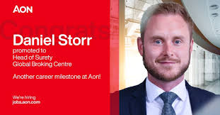 Congratulations to Dan who has been promoted to lead our excellent Surety  team in the Global Broking Centre.