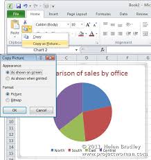 Excel Copy A Chart Or Worksheet As A Picture