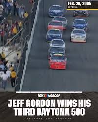 2006 daytona 500 | daytona international speedway. Nascar On Fox Jeff Gordon Wins The 2005 Daytona 500 Facebook