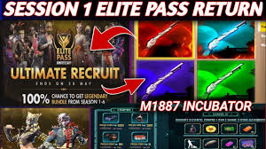 The previous date was may 27, exactly one week after. Session 1 Elite Pass Return M1887 Incubator New Upcoming Event January 2021 Free Fire News Youtube