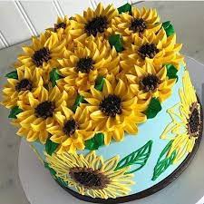 Homemade confetti cake this is a moist and fluffy vanilla cake with lots of sprinkles and a whipped vanilla buttercream—perfect as a kid's birthday cake idea. Sunflower Cakes Party Decoration Ideas Facebook