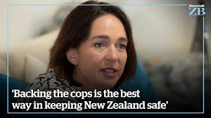 Watch: Mike Hosking grills new Police Minister Ginny Andersen