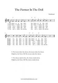 2 To The 1 To The 1 To The 3 Lyrics The Farmer In The Dell Children Songs Lyrics Nursery Songs Classroom Songs