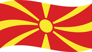 Negara ini berbatasan dengan serbia dan kosovo di utara, albania di barat, yunani di selatan, dan bulgaria di timur. Flag Of North Macedonia Flag Download