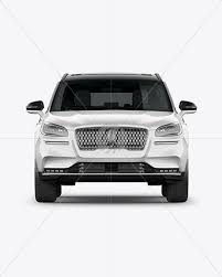 Download Crossover Suv Mockup Front View In Vehicle Mockups On Yellow Images Object Mockups PSD Mockup Templates
