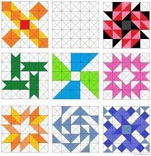 Oruntu Olusturma Ucgen Battaniye Yorgan Dikisi Patch Quilt