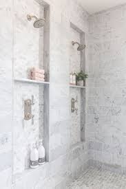 Turning A New Build Into A Forever Home In San Carlos Ca Rue Bathroom Remodel Master Shower Niche Master Bathroom