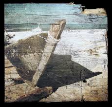 Treibholz Optik Druck Auf Altem Holz Mit Astlochern Direktdruck Hamburg Bild Auf Holz Bilder Foto Auf Holz