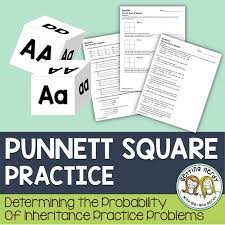 Punnett Square Practice Distance Learning Biology Lessons Teaching Science Life Science
