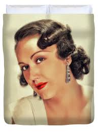 Fay Wray, Vintage Actress #4 Beach Towel by Esoterica Art Agency