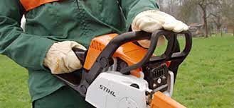 Check if your chainsaw is fit for work and make sure it is oily. Starting A Chain Saw Step By Step Instruction Stihl Stihl