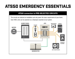 I've listened to and have even seen people using a double male plug to energize their house. 8 5 Kw Home Standby Generator With 50 Amp Outdoor Switch Champion Power Equipment