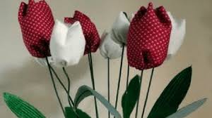 Maybe you would like to learn more about one of these? Diy Bunga Tulip Dan Vas Shabby Chic Merah Putih Kumpulan Emak Blogger