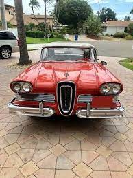 1958 Edsel Pacer Cabrio Klassische Autos Zum Verkauf In Charlotte North Caro Classic Cars Edsel Cars For Sale