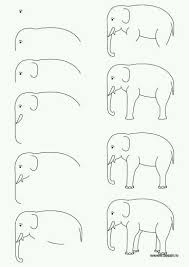 Hoe Teken Je Een Olifant Stap Voor Stap Tekenen Drawing Lessons Tekentutorials