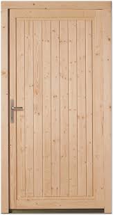 Kunststoff nebentür garagen nebeneingangstür kellertür anthrazit innen öffnend. Holz Nebeneingangstur Fichte Astig Roh Doorero H2200 Tuerenheld