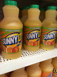 Orange flavored citrus punch with other natural flavors. Sunny D Summertime Drinks Sunny D Chocolate Grater