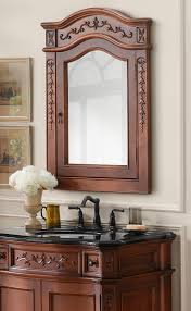 4.7 out of 5 stars. Ronbow 610028 F11 Vintage Style Solid Wood Framed Medicine Cabinet In Colonial Cherry 610028 F11 Snyder Diamond