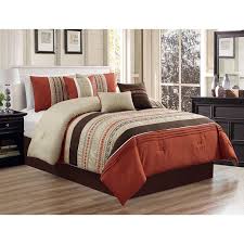 Shop for clearance king comforter sets at bed bath & beyond. Hgmart Bedding Comforter Set Bed In A Bag 7 Piece Luxury Embroidery Microfiber Bedding Sets Oversized Bedroom Comforters Spice Queen Walmart Com Walmart Com